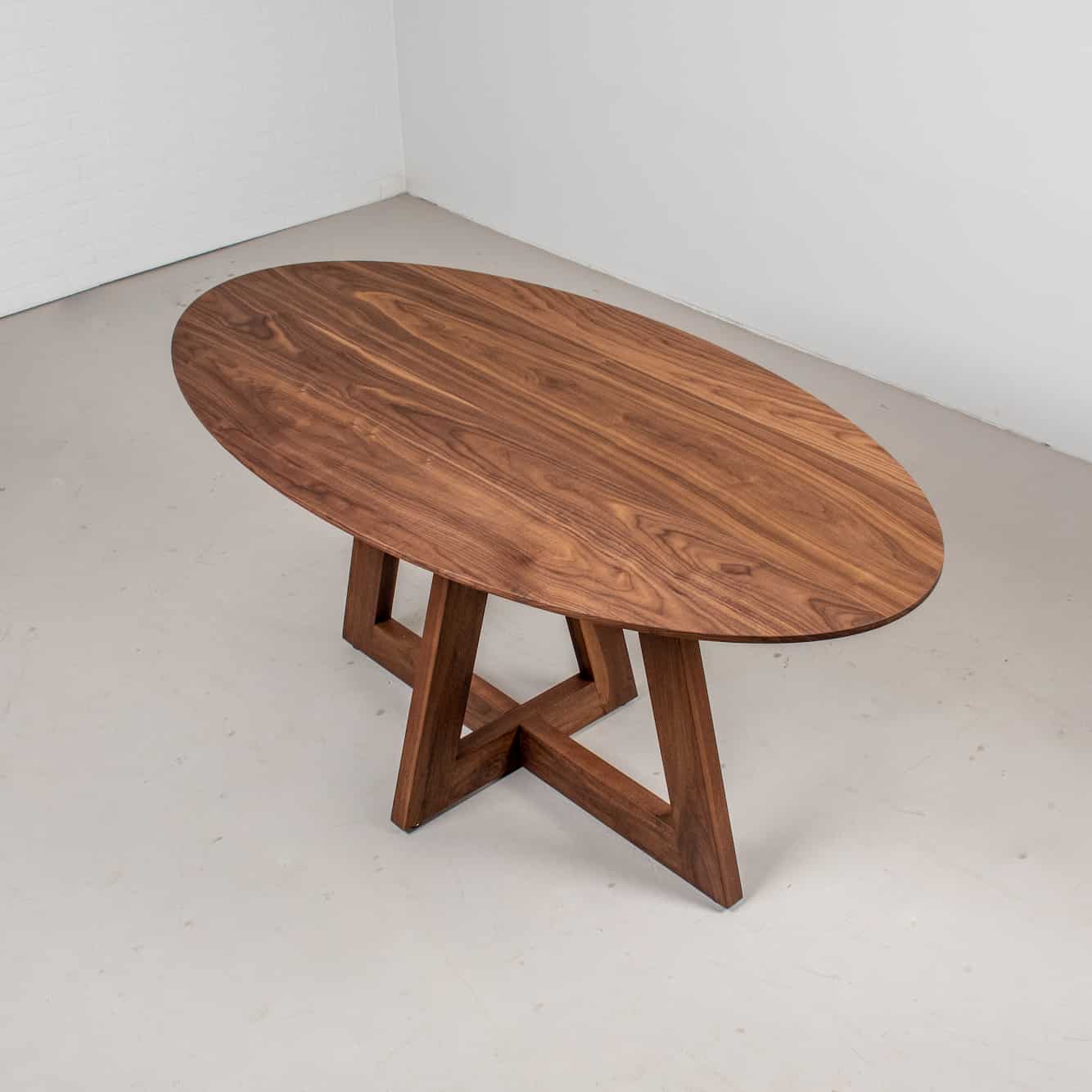 Waterton MidCentury Oval Table - Image 5