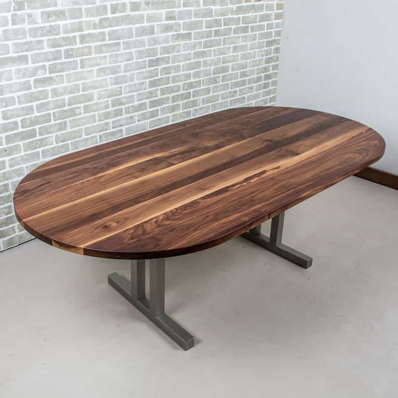 Sable Oval Wood Dining Table - Image 5