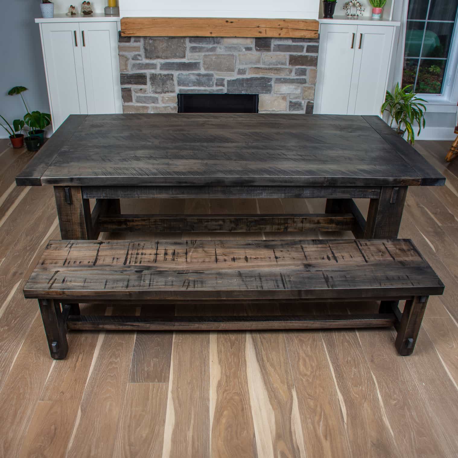 Barron Farmhouse Dining Table - Image 4