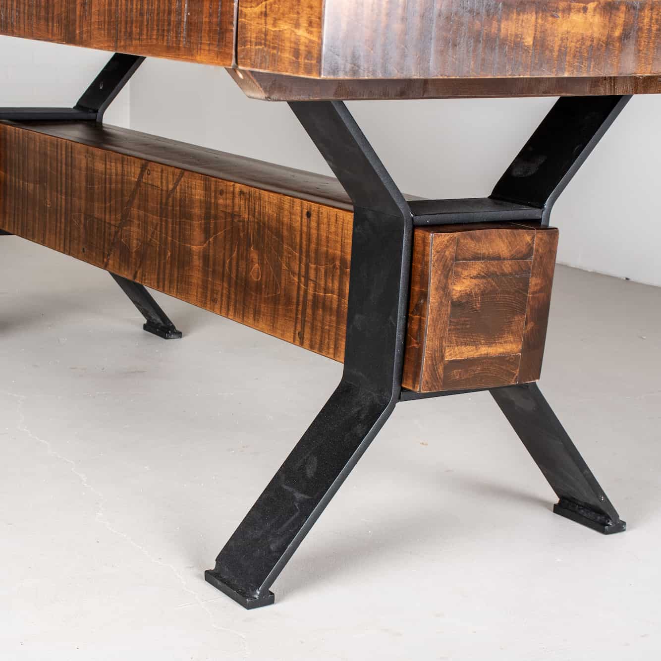 Bragg Rustic Dining Table - Image 6